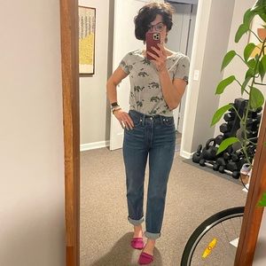 NWT Madewell size 26 Curvy Perfect Vintage Straight Jean